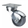 RUEDA ALEX Ø30mm 22Kg GIRATORIA POLIPROPILENO GRIS ref. 3-0016