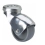 RUEDA ALEX Ø30mm 22Kg GIRATORIA POLIPROPILENO GRIS ref. 3-0019