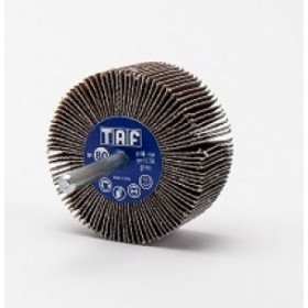 RUEDA ABRASIVA DE LAMAS 60x30mm GRANO 80 EJE 6mm