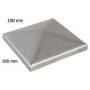 TAPA DE CHAPA PARA TUBO CUADRADO DE 100x100mm.