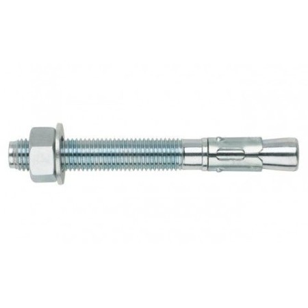 TACO DE ACERO INDEX MTA CON TUERCA M-8x75mm.