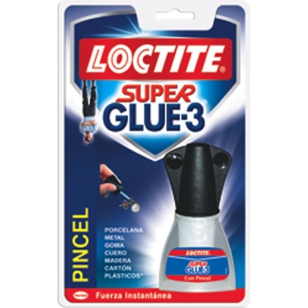 PEGAMENTO SUPER GLUE 3 LOCTITE DE 5gr. CON PINCEL