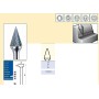 FRESA ROTATIVA GILLCUT T-2700-1
