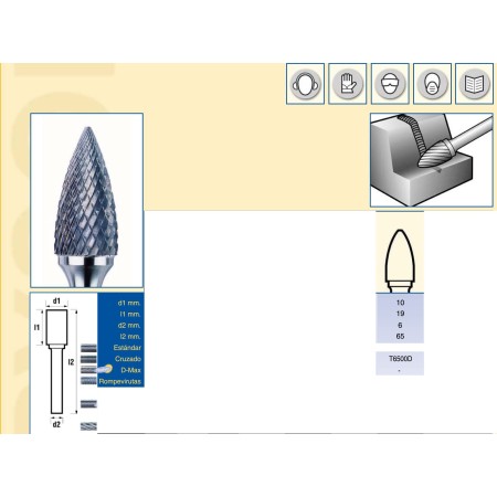 FRESA ROTATIVA GARRYSON T-6500D