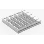 REJILLA GALVANIZADA PLETINA VARILLA 30X30/30X2 Y 5 DE 250 X 1000 (mm)