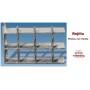REJILLA GALVANIZADA PLETINA VARILLA 30X30/30X2 Y 5 DE 1000 X 1000 (mm)