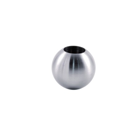 REMATE DE BOLA EN ACERO INOXIDABLE PARA VARILLA DE 12mm ref. E01261