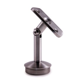 SUJETA PASAMANOS PARA TUBO DE 42.4MM REGULABLE EN ACERO INOXIDABLE ref. E030/S