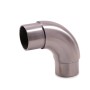 CURVA DE 90º EN ACERO INOXIDABLE PARA TUBO Ø42.4 mm