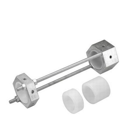 PLANTILLA PARA TALADRAR TUBO DE ACERO INOXIDABLE ref. E40580