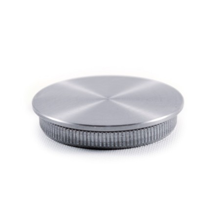TAPON EN ACERO INOXIDABLE PARA TUBO 42.4 X 2.0 mm PLANO