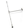 ANTIPANICO TESA 1930908SI DE SOBREPONER CON SOPORTES SATINADOS Y BARRA EN INOX