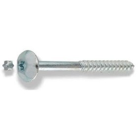 TORNILLO INVIOLABLE 7x70 ZINCADO TORX T-40 CAJA 100 UDS