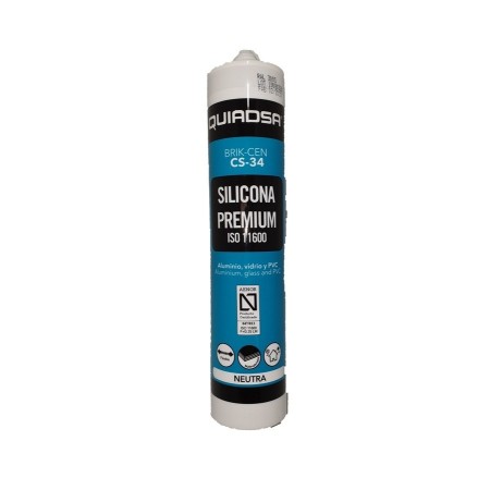 SILICONA NEUTRA VERDE RAL 6005 BRIK CEN CS-34