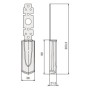 PLACA CIEGA COD. 07176.66 PARA ANTIPÁNICO CISA