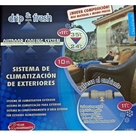 SISTEMA NEBULIZADOR PARA EXTERIORES, KIT DE 10 MTS.