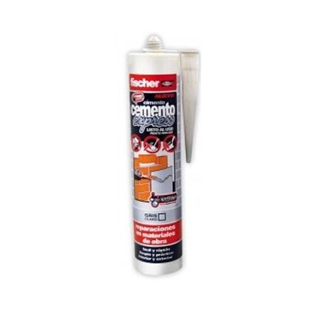 CEMENTO EXPRESS FISCHER GRIS 300ml.