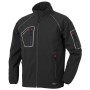 CHAQUETA IMPERMEABLE SoftShell NEGRA MOD.JUST TALLA XL