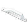 TIRADOR ASA CON PLACA 197X25 Fondo 43 LACADO BLANCO REF.1006