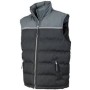 Chaleco ligero acolchado impermeable nero y gris Mod.Ocean TALLA L