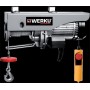POLIPASTO ELECTRICO WERKU 100-200 kg. CABLE DE 18/9m 450W