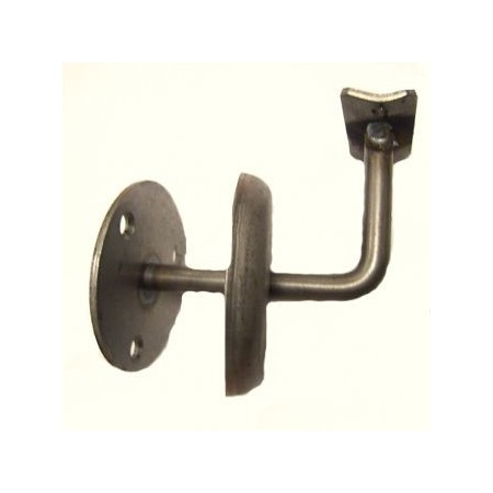 SOPORTE PARA PASAMANOS EN HIERRO Ø70x3mm CON EMBELLECEDOR