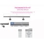 KIT PARA PASAMANOS DE ACERO INOXIDABLE DE 2 METROS