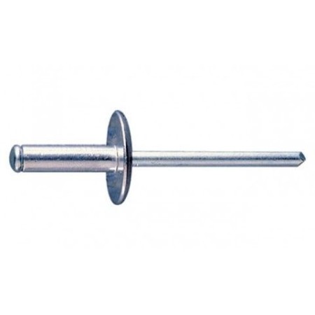REMACHE DE ALUMINIO BRALO DE CABEZA ANCHA DE 4x10mm MINIPACK DE 50uds.