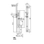 ELECTROCERRADURA CISA EMBUTIR PICAPORTE DE 30mm. 16205.30