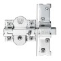 CERROJO FAC LLAVE ALTA SEGURIDAD N.946-RP/80 UVE NIQUELADO
