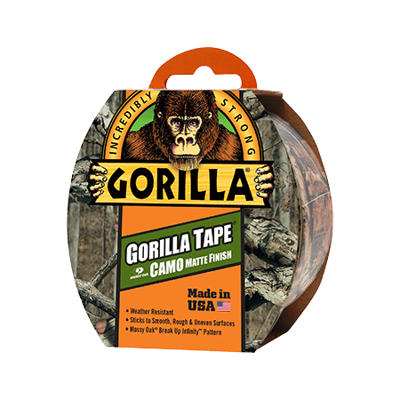 CINTA AMERICANA REFORZADA GORILLA DE 8.2m.X48mm CAMUFLAJE