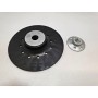 PLATO LIJADOR DE CAUCHO AEROREFRIGERADO RHODIUS Ø125mm ref. 300399