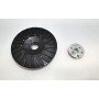 PLATO LIJADOR DE CAUCHO AEROREFRIGERADO RHODIUS Ø125mm ref. 300399