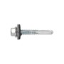 TORNILLO BROCA CABEZA HEXGONAL CON ARANDELA P-16 PARA VIGA 5.5X38mm ZN (€/100ud)