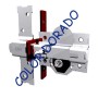 CERROJO FAC LLAVE ALTA SEGURIDAD N.946-RP/80 UVE DORADO BOMBILLO DE 70mm.