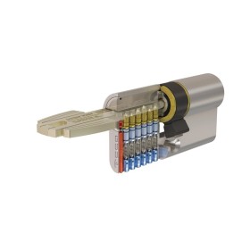 BOMBILLO DE SEGURIDAD TESA T-60 T6553535 LATON (35+35mm) LEVA LARGA