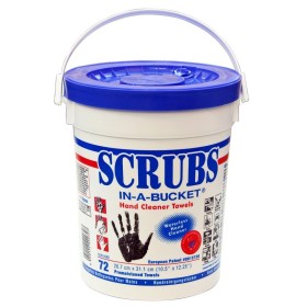 TOALLITAS LIMPIADORAS SCRUBS, BOTE DE 72 UNIDADES