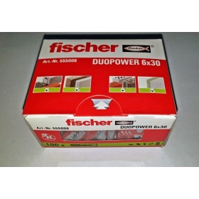 TACO NYLON FISCHER DUOPOWER DE 06x30 (CAJA 100ud)