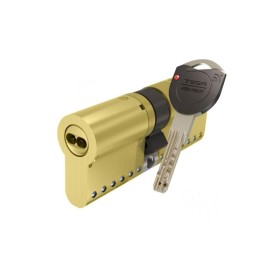 BOMBILLO SEGURIDAD TESA TK100 35X35 LEVA CORTA LATONADO TK153535L