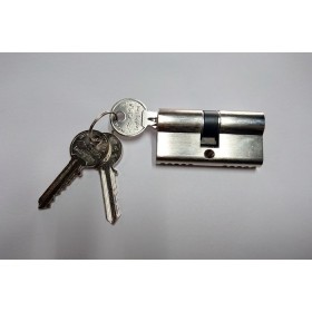 BOMBILLO CISA LEVA CORTA 30+30 NÍQUEL SERIE LOCKING LINE