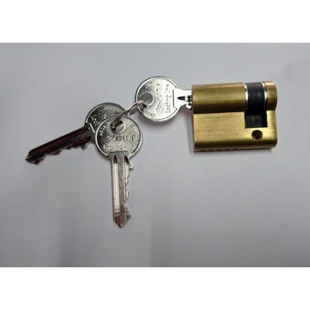 BOMBILLO CISA LEVA LARGA 30+10 LATÓN SERIE LOCKING LINE (MEDIO BOMBILLO)