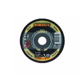 DISCO RHODIUS XT70 ABRASIVO PARA CORTE DE INOXIDABLE 125x1,0x22,23mm