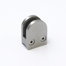PINZA DE ACERO INOXIDABLE IQ PARA CRISTAL DE 8/10mm PARA TUBO REDONDO ref. IQ50X40X424