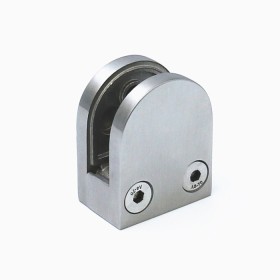 PINZA DE ACERO INOXIDABLE IQ PARA CRISTAL DE 8/10mm PARA COLOCAR EN PLANO ref. IQ50X40/304