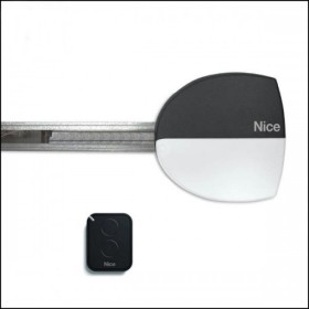 KIT PARA PUERTA SECCIONAL DE HASTA 10,5 METROS CUADRADOS DE 24V NICE.