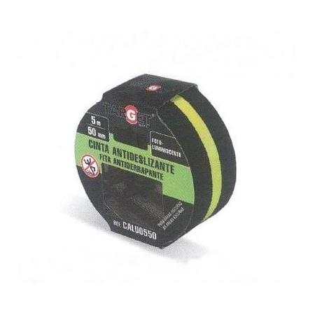 ANTIDESLIZANTE LUMINISCENTE 5mx50mm TARGET CALU0550