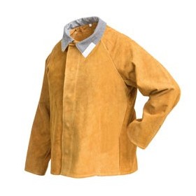 CAZADORA PARA SOLDADOR DE CUERO MODELO BEST TALLA M.