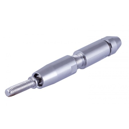 TERMINAL DE APRIETE RÁPIDO PARA BARANDILLAS DE CABLE DE Ø5mm CON RÓTULA PARA GRADOS.