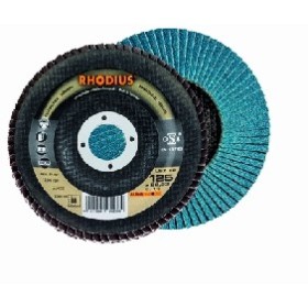 DISCO RHODIUS DE LAMINAS DE ZIRCONIO 115x22 GRANO 40 LSZ F2