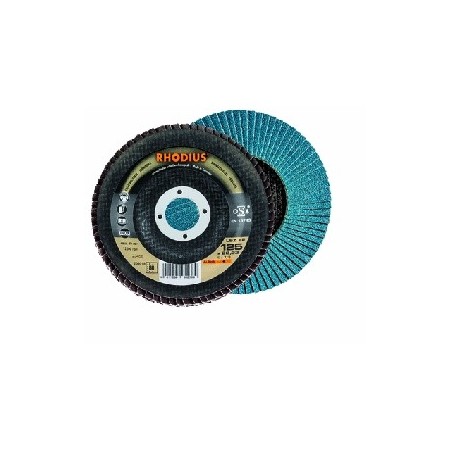 DISCO RHODIUS DE LAMINAS DE ZIRCONIO 115x22 GRANO 60 LSZ F2